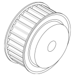 HTD 14M-40 Timing Pulley