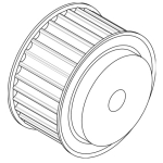 HTD 14M-55 Timing Pulley