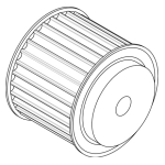 HTD 14M-85 Timing Pulley