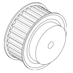 HTD 5M-15 Timing Pulley