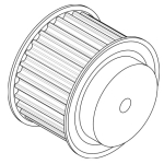 HTD 5M-25 Timing Pulley