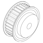 HTD 8M-20 Timing Pulley
