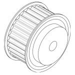 HTD 8M-30 Timing Pulley