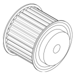 HTD 8M-50 Timing Pulley