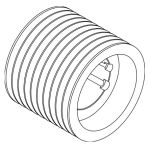 SPB Taper Lock 10 Groove Pulleys