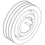 SPC Taper Lock 3 Groove V Belt Pulley