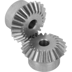 Steel Mitre Gear DP16 1:1 18T