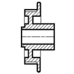 Plastic 65MXL025 Type C 8mm Bore