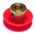 Brass hub pulleys