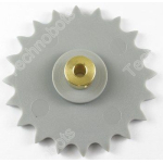 Standard Plastic Sprocket 20T Brass Hub