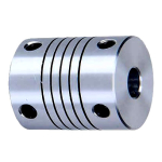 Flexible Shaft Coupling 1/4" to 8mm, Aluminium