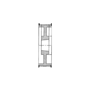 HTD Pulley 64-14M-115F For 3535 T/L Bush