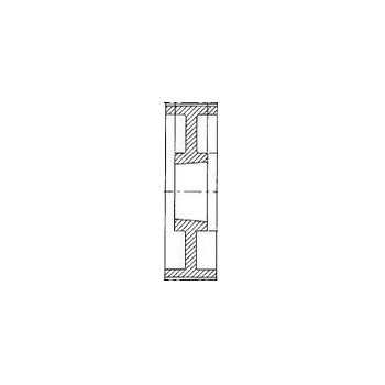 HTD Pulley 72-14M-85 For 3525 T/L Bush