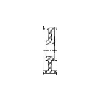 HTD Pulley 72-8M-50F For 2517 T/L Bush