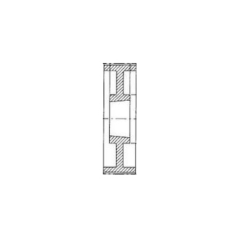 HTD Pulley 90-8M-50 For 3020 T/L Bush