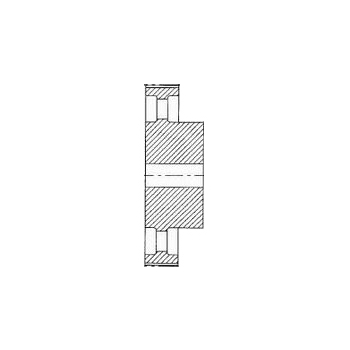 Pulley 44H300, With Pilot Bore