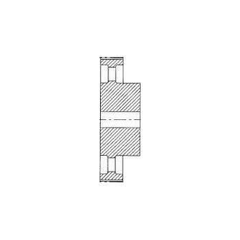 Pulley 96L075, With Pilot Bore