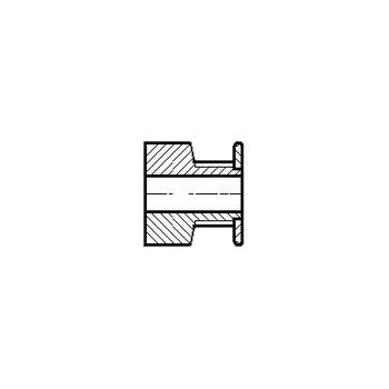 Plastic 12MXL025 Type A 3mm Bore