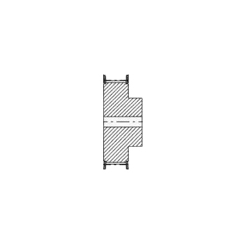 Aluminium Pulley 10T XL037