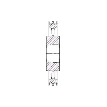 SPA630/6 V Pulley For 4040 T/L Bush