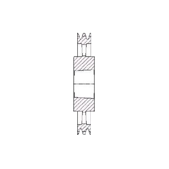 SPB800/4 V Pulley For 4040 T/L Bush