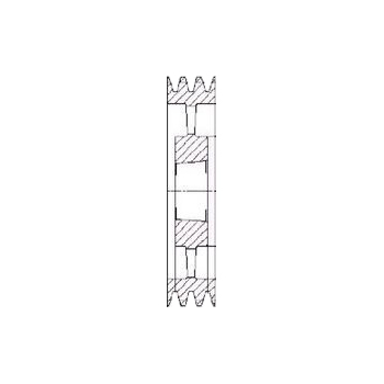 SPB560/8 V Pulley For 4545 T/L Bush