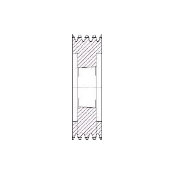 SPC250/10 V Pulley For 4040 T/L Bush