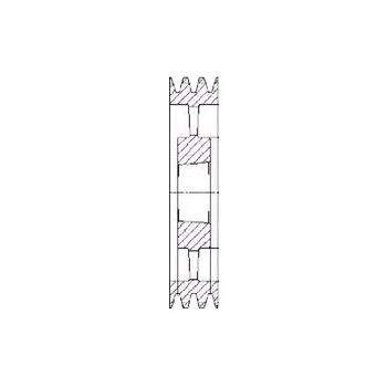 SPC450/4 V Pulley For 3535 T/L Bush