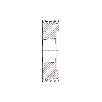 Spz180/4 V Pulley For 2517 T/L Bush