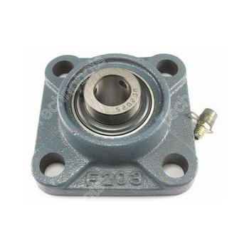 UCF 202 15mm, 4-Bolt Square Flange Bearing