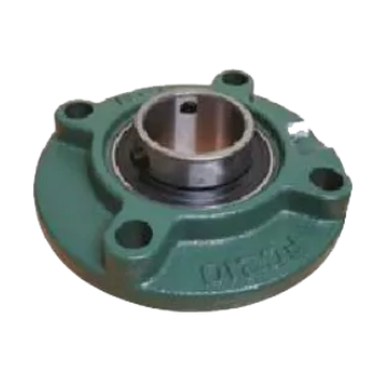 UCFC 202 15mm, 4-Bolt Round Flange Bearing