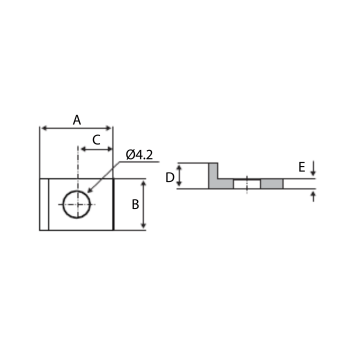 Gear Rack Rail Fixing Kit