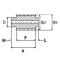 Steel Worm Gear Mod 3, Bored, 1 Start