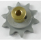 Standard Plastic Sprocket 10T Brass Hub